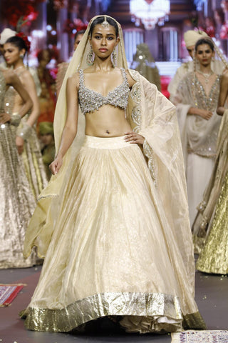 Lehenga Indian Wedding - Gold Noor-E-Zar Lehenga by Itrh