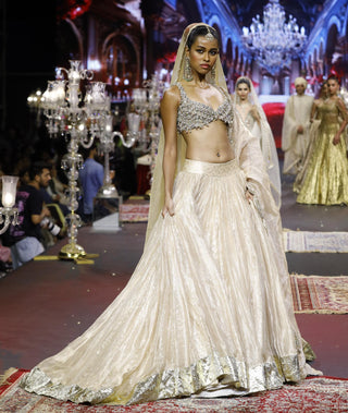 Lehenga Indian Wedding - Gold Noor-E-Zar Lehenga by Itrh