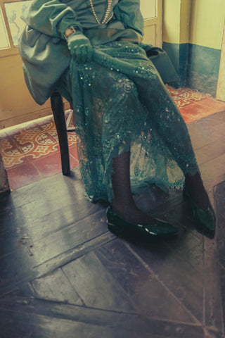 Cocktail Dress for Contemporary Wear - Green Grace and Other Accidents by The Little Black Bow