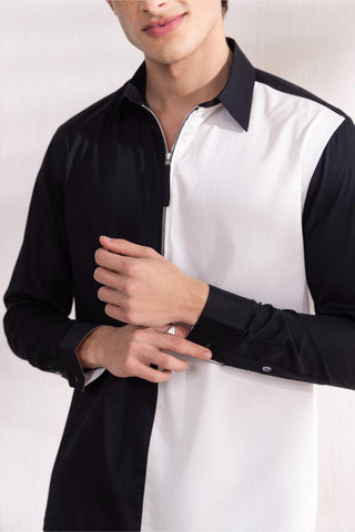 Shirt Contemporary Wear Multicolor Monochrome by Zazu