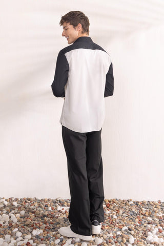Shirt Contemporary Wear Multicolor Monochrome by Zazu