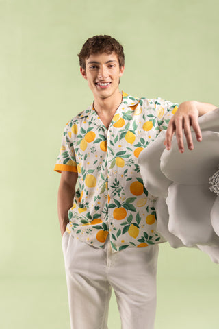 Shirt Contemporary Wear Multicolor Lemon Grove by Zazu