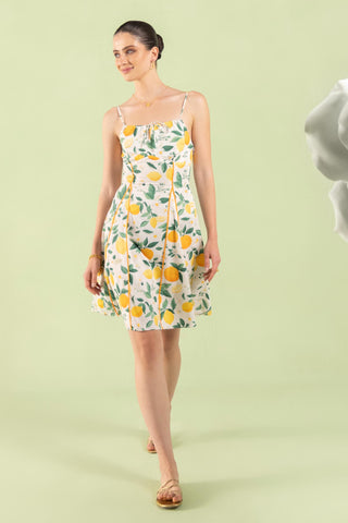 Short Dress Contemporary Wear Lemon Grove Multicolor by Zazu