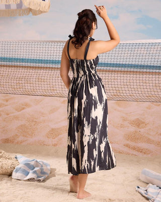 Midi Dress Riviera Wear - Multicolor Portofino Dress by Zazu