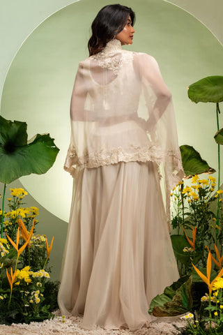 Ivory Skirt Set for Indian Wedding – Eden by Pallavi Poddar