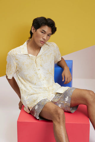 Ivory printed co-ord set