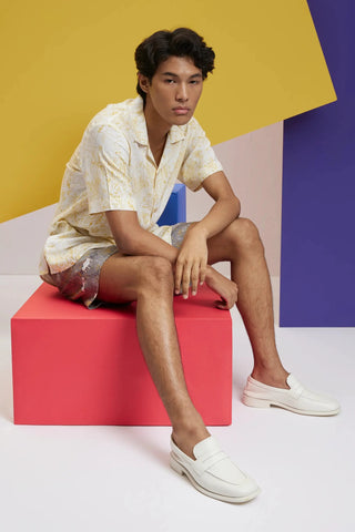 Ivory printed co-ord set