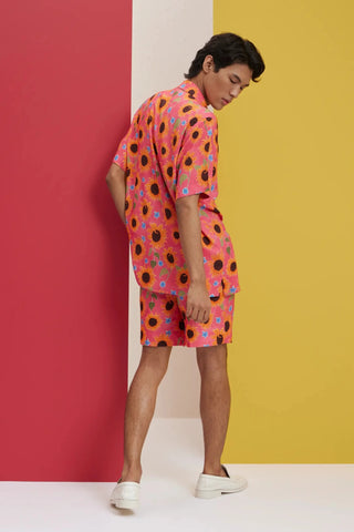 Sunflower printed co-ord