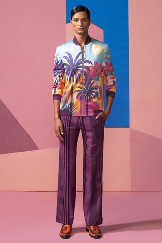 Blue sunlight in the desert postcard co-ord set