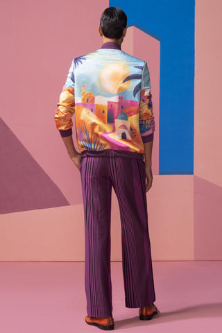 Blue sunlight in the desert postcard jacket