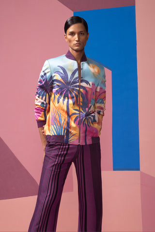 Blue sunlight in the desert postcard co-ord set