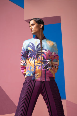 Blue sunlight in the desert postcard co-ord set