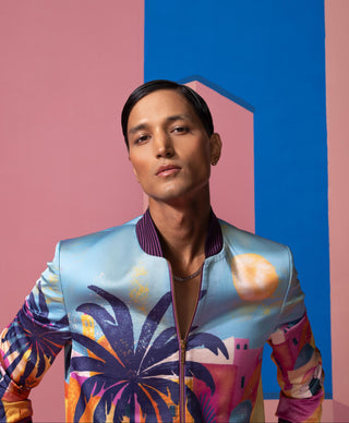 Blue sunlight in the desert postcard jacket