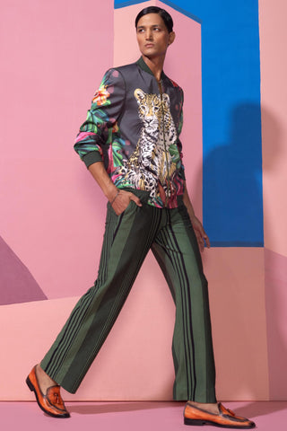 Brown feral flora-charcoal postcard jacket