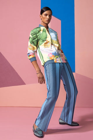 Yellow sleepy cat postcard jacket