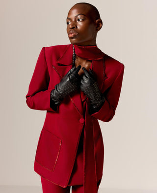 Red luna eminence co-ord set