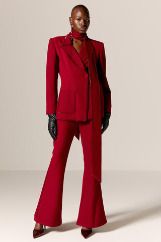 Red luna eminence co-ord set