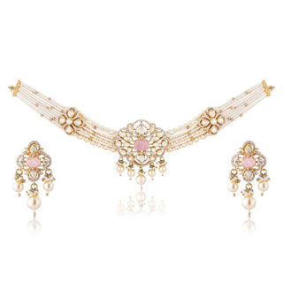 Choker Set for Indian Weddings – Multicolor Aabha by Amraani