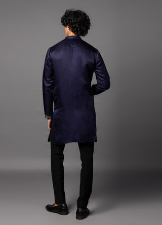 Purple regal radiance kurta set