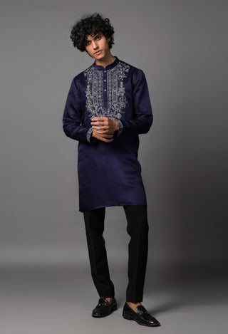 Purple regal radiance kurta set