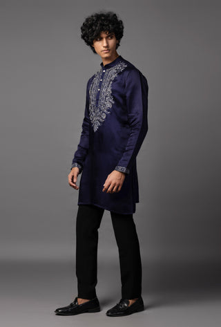 Purple regal radiance kurta set