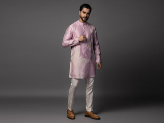 Purple mirage kurta set