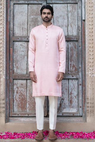 Pink vishant kurta set