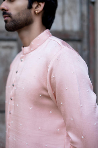 Pink vishant kurta set