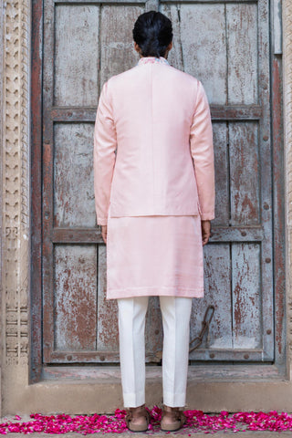 Pink vatsalya bandi set