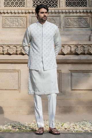 Blue nirwahan bandi set