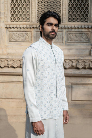 Blue nirwahan bandi set