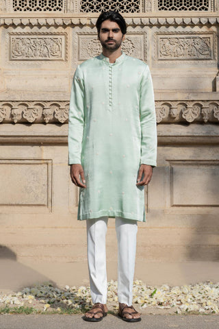 Green kavish kurta set