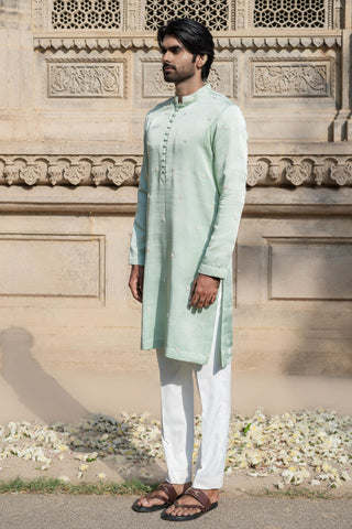 Green kavish kurta set