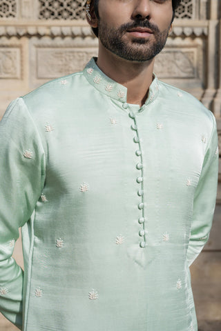 Green kavish kurta set