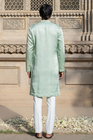 Green kavish kurta set