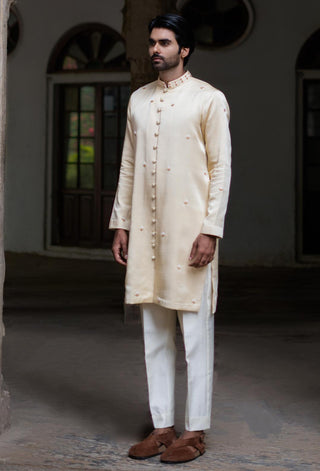 Gold saraansh kurta set