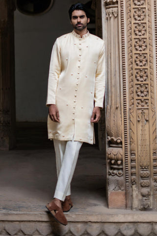 Gold saraansh kurta set