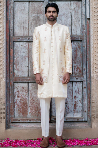 Gold samraat indo-jacket set
