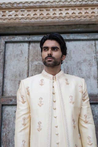 Gold samraat indo-jacket set