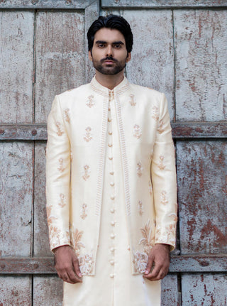 Gold samraat indo-jacket set