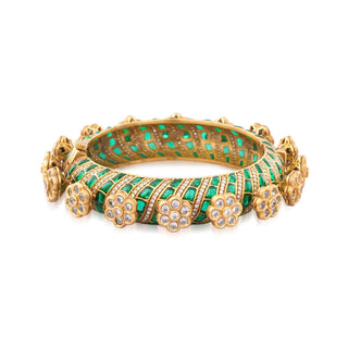 Kada for Indian Weddings – Green Jahanara by Amraani