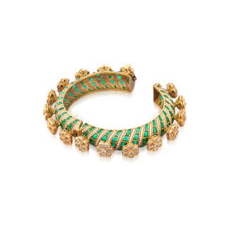 Kada for Indian Weddings – Green Jahanara by Amraani