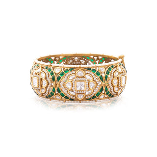 Kada for Indian Weddings – Green Padmavati by Amraani