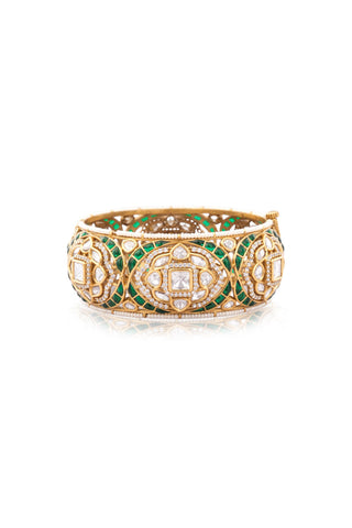 Kada for Indian Weddings – Green Padmavati by Amraani