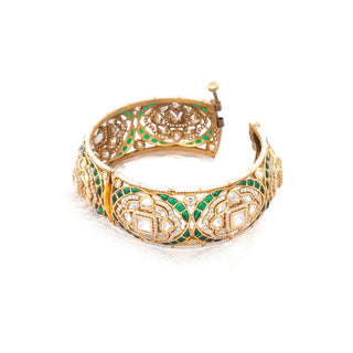 Kada for Indian Weddings – Green Padmavati by Amraani