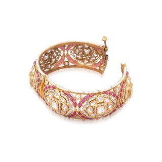 Kada for Indian Weddings – Red Padmavati by Amraani