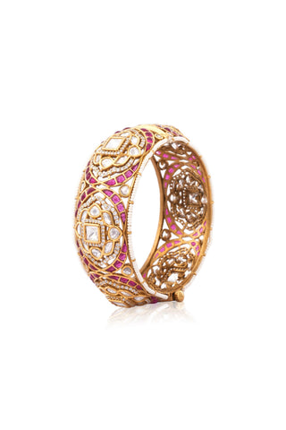Kada for Indian Weddings – Red Padmavati by Amraani