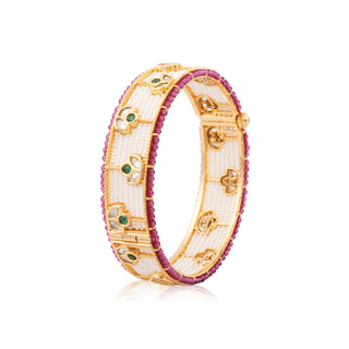 Bangles Set for Indian Weddings – Multicolor Ratnashree by Amraani
