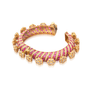 Kada for Indian Weddings – Pink Jahanara by Amraani