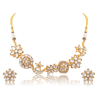 Necklace Set for Indian Weddings – Gold Noorika by Amraani